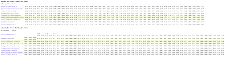 Every route 100. 23 of 26. – BusAndTrainUser