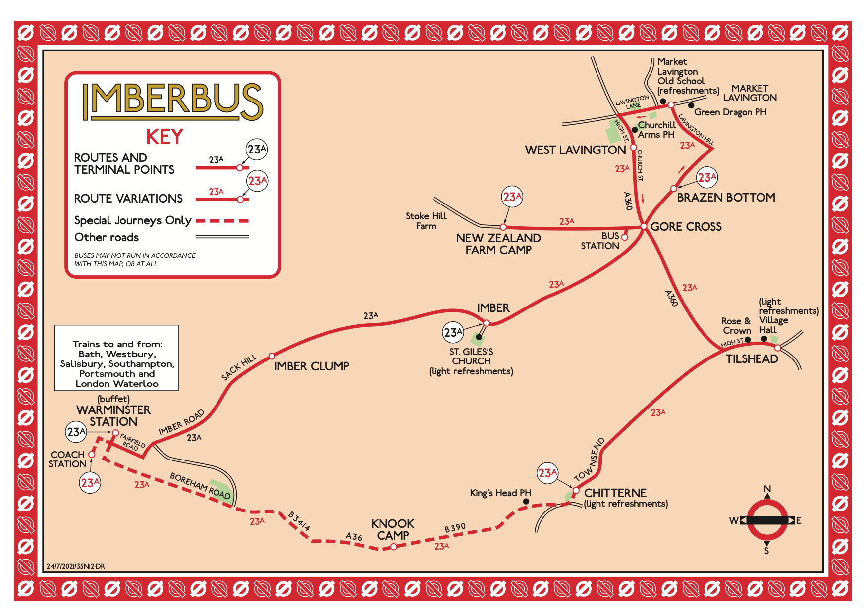 Britain’s Top 10 Quirky Bus Routes: 3 Imberbus route 23A – BusAndTrainUser