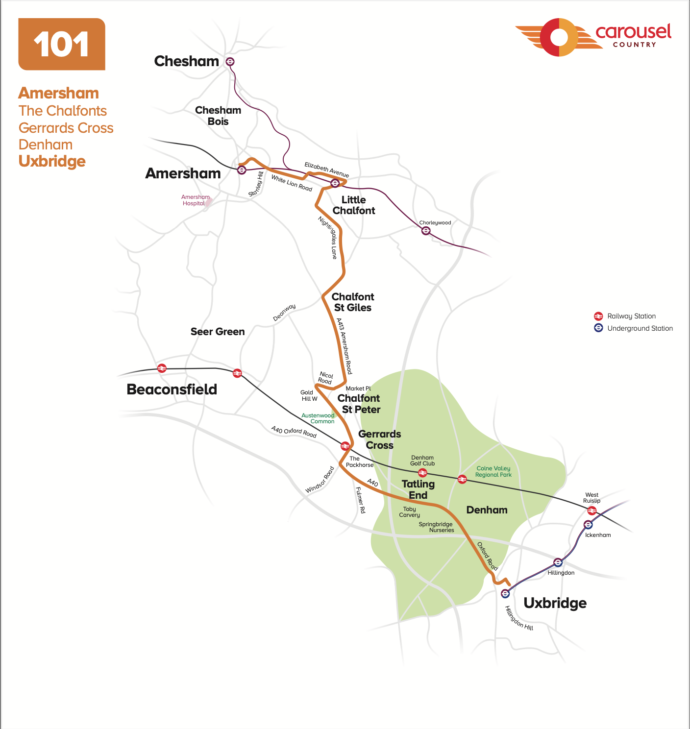 Brixham Bus Routes Map.pdf The all new Uxbridge to Amersham direct service – BusAndTrainUser