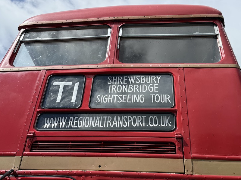 Shropshire sightseeing on a Routemaster – BusAndTrainUser